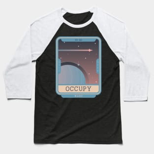 Occupy Mars - I'd go Baseball T-Shirt